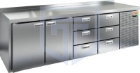 Морозильный стол HICOLD GN 1133 BR2 BT
