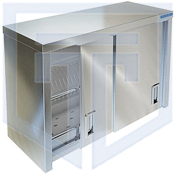 Полка-шкаф настенная Техно-ТТ для сушки посуды закрытая ПН-324/900 - фото №1