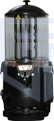 Аппарат для приготовления горячего шоколада Starfood 10L черный - фото №1