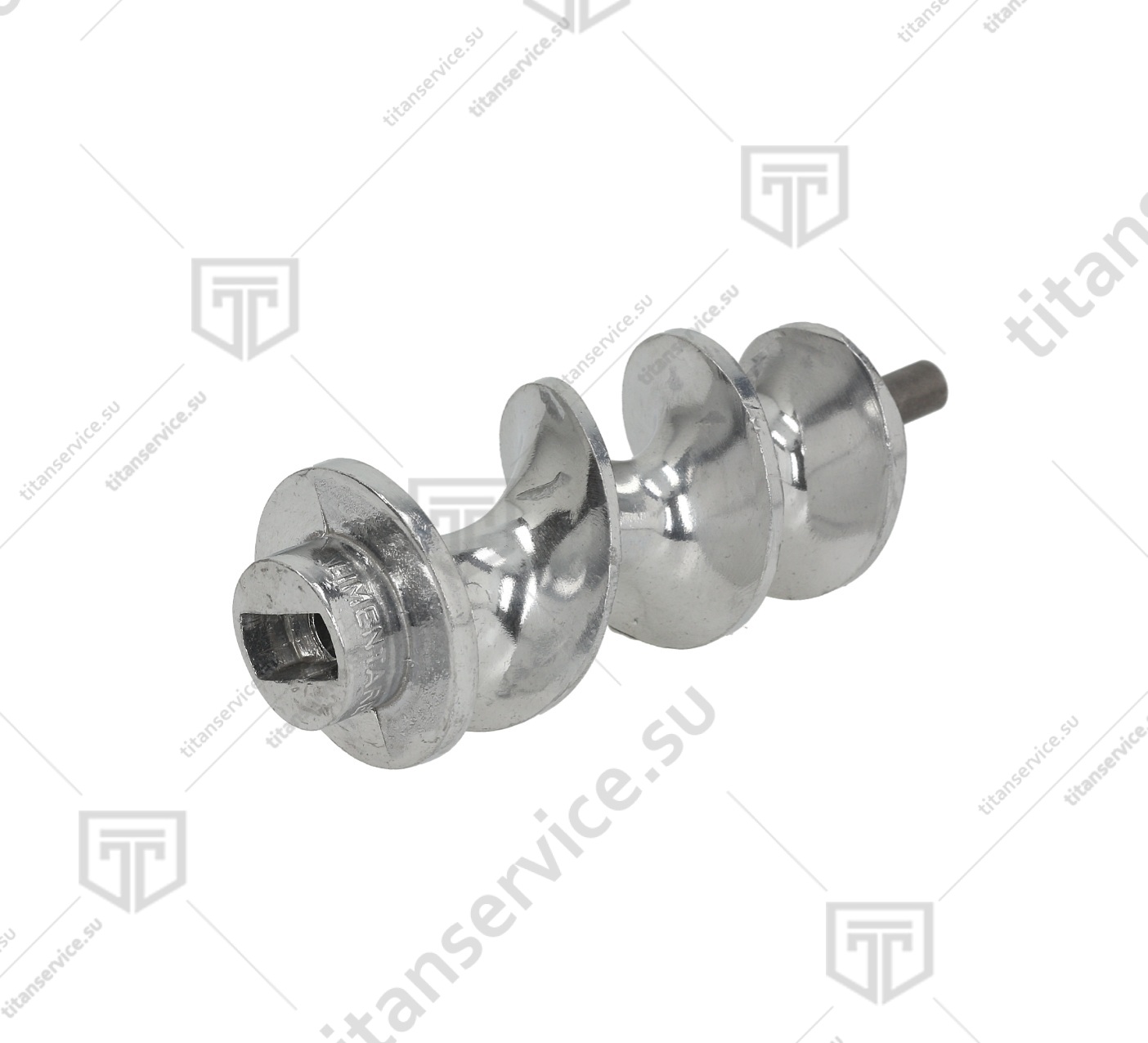 Шнек алюминиевый в сборе для мясорубки Fama TS 12 FTS 107E F2122+F2127 - фото №1
