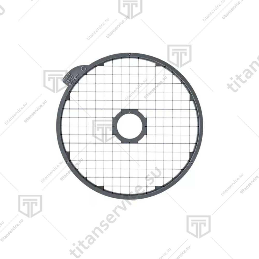 Диск решетка кубики для овощерезки 12х12мм Robot Coupe СL50 28167 - фото №1