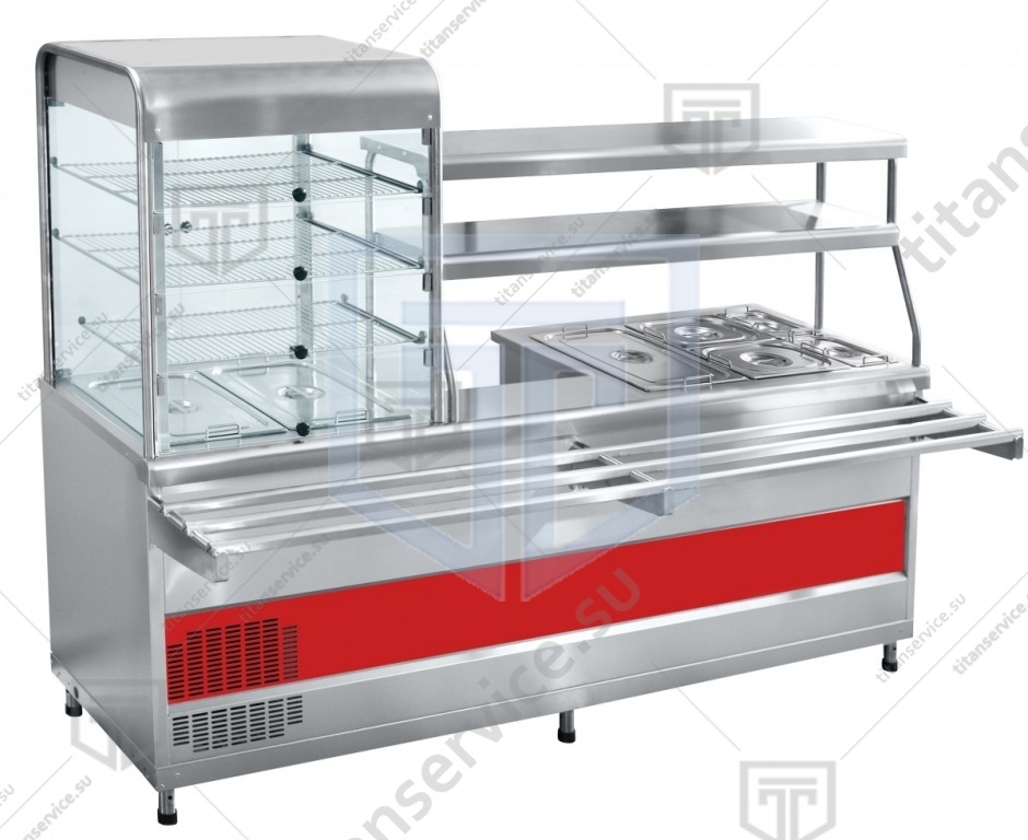 Мини-линия раздачи Abat ПВХМ-70КМУ (левая.) - фото №2