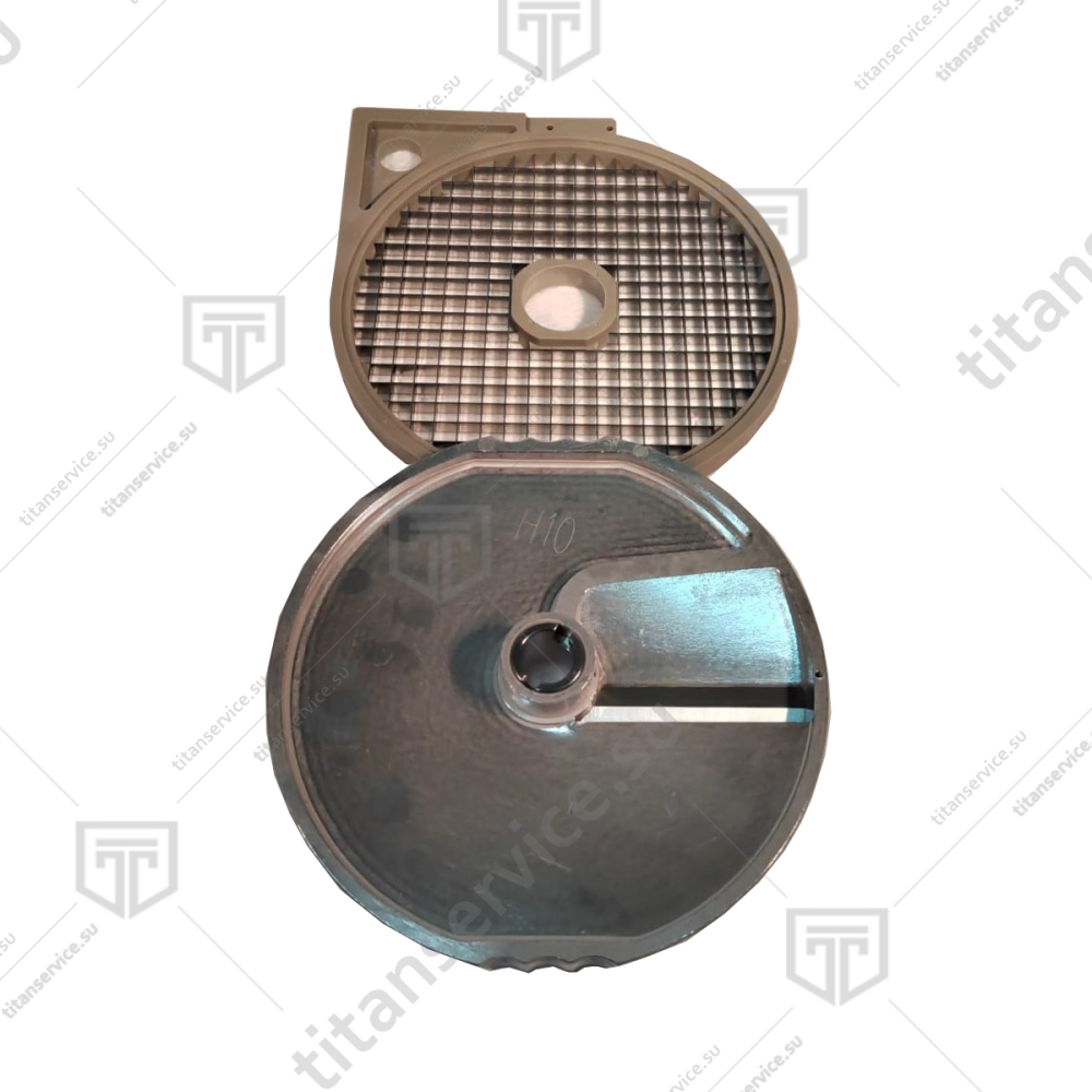 Комплект ножей для овощерезки 10х10х10мм Viatto HLC-300 D10хH10 - фото №1
