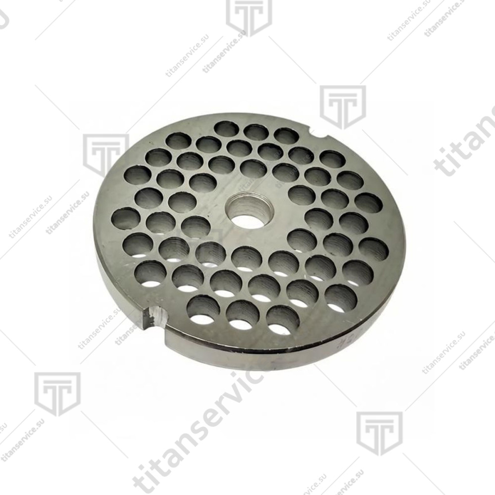 Решетка ø 8 мм к мясорубке системы Enterprise TJ22-22.008 - фото №1