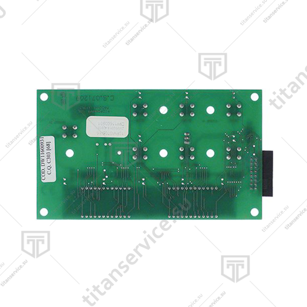 Плата панели управления для посудомоечной машины Dihr HT 12 11600931 - фото №2