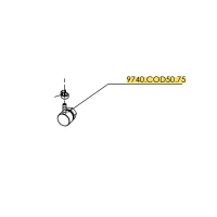 Коннектор помпы для посудомоечной машины Tatra TW.H50+DR+DD Touch 9740.COD50.75