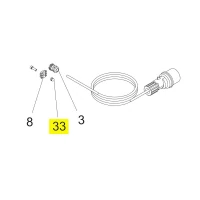 Гайка для картофелечистки Sirman PPJ 10 IX21587LC006