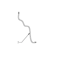 Шланг подачи раствора для пароконвектомата Rational LM1 LM2; G 56.01.508S