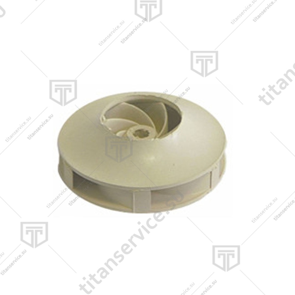 Крыльчатка насоса 93мм закрытая левая для посудомоечной машины Kromo HOOD 15079/B - фото №1