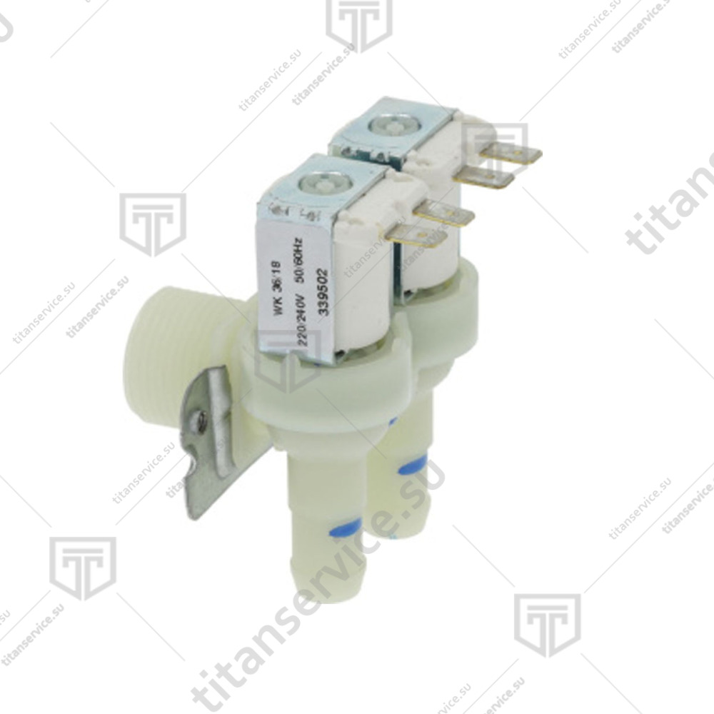 Клапан соленоидный 352 220/240В 14мм для посудомоечной машины Dihr HT 12 E 30001001 - фото №1