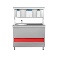 Прилавок-витрина для дезинфекции рук Abat ПВДР-70КМ 21000009834