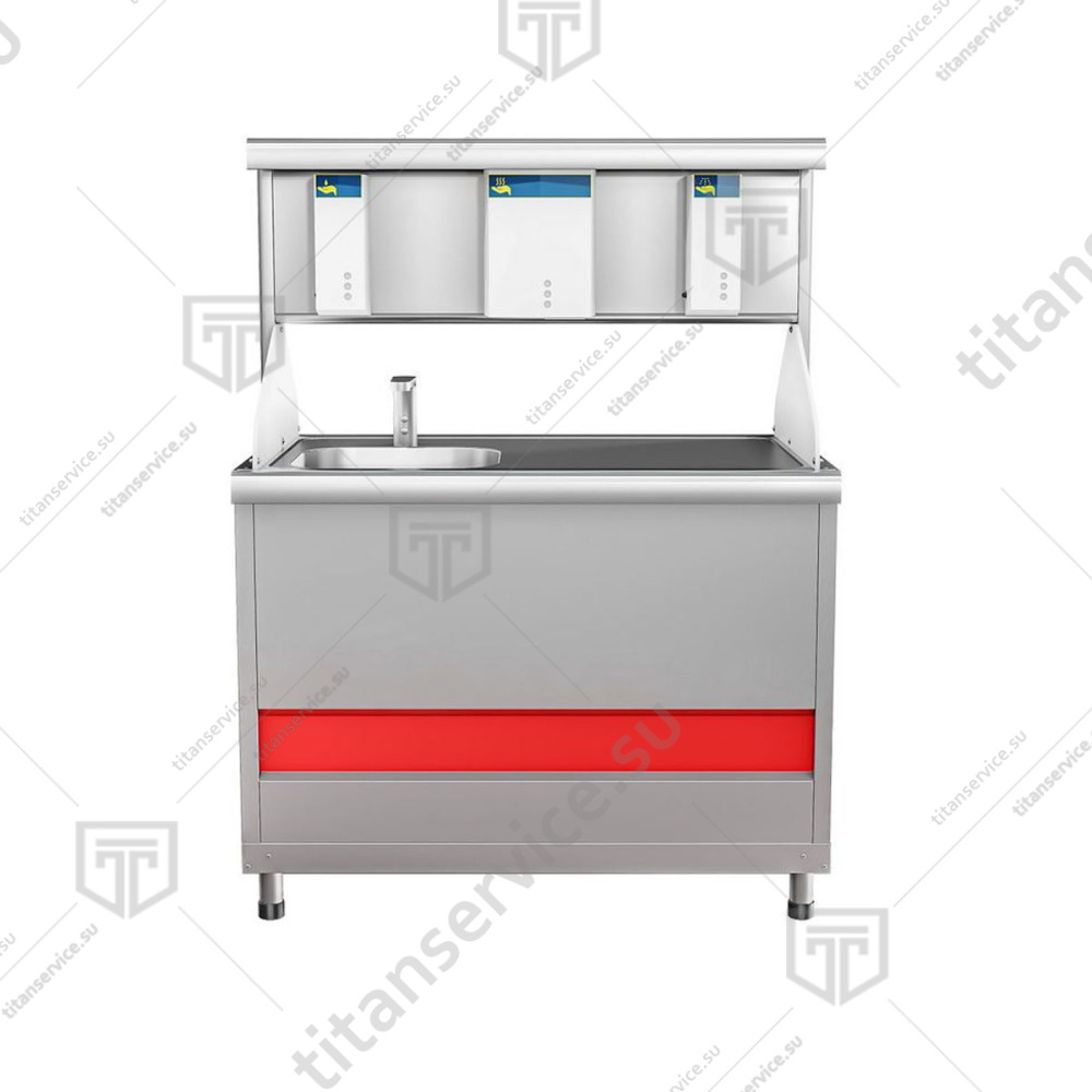 Прилавок-витрина для дезинфекции рук Abat ПВДР-70КМ 21000009834 - фото №1