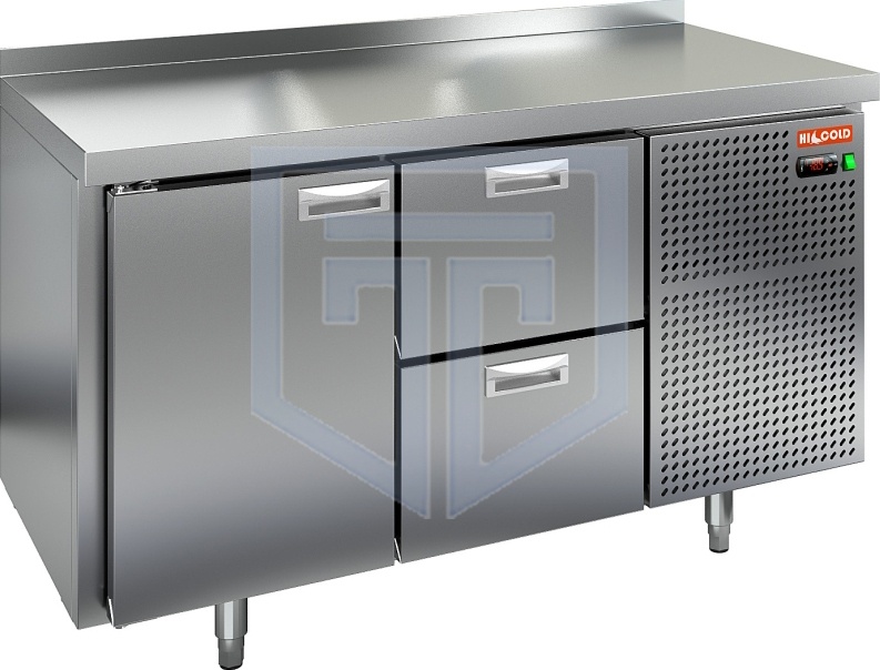 Морозильный стол HICOLD GN 12 BR3 BT - фото №1