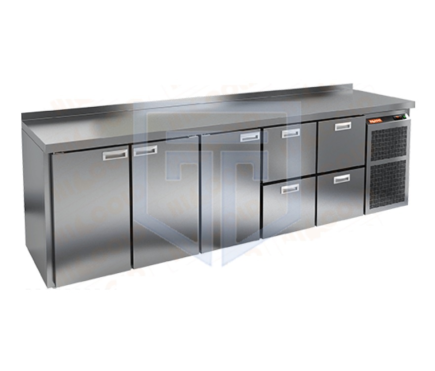 Морозильный стол HICOLD GN 11122 BR3 BT - фото №1