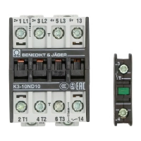 Контактор K3-10ND10 для пароконвектомата SCC61 Rational 40.01.554/40.03.684