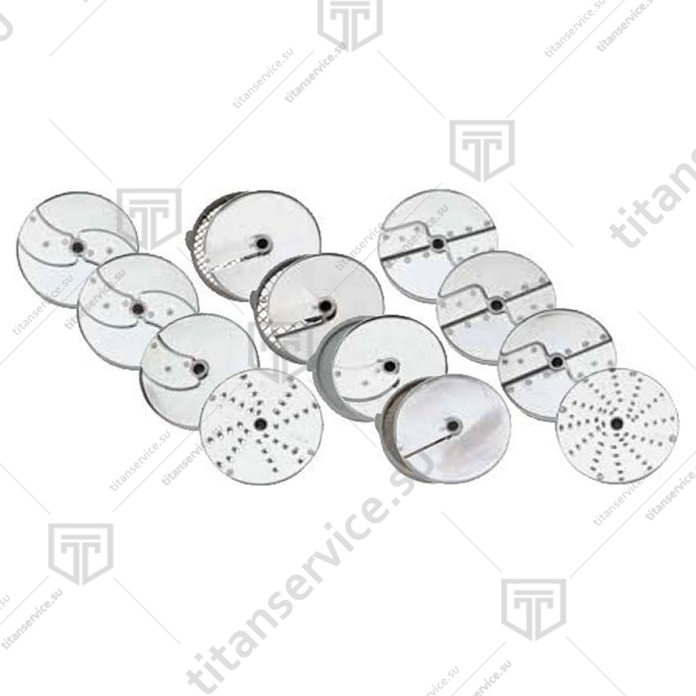 Диски Multicut комплект из 16 штук для овощерезки Robot Coupe CL50-60 2022W - фото №2