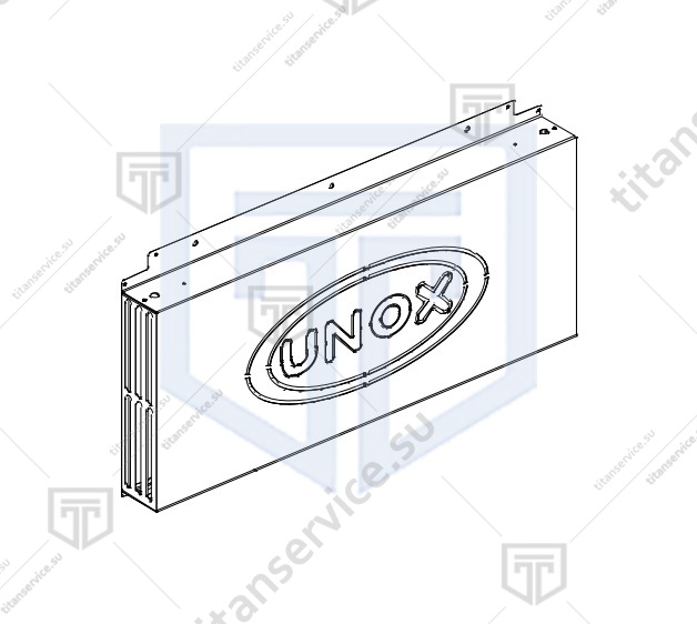 Защита вентилятора нерж. внешний 0G1205A0 для XK 304 UNOX - фото №1