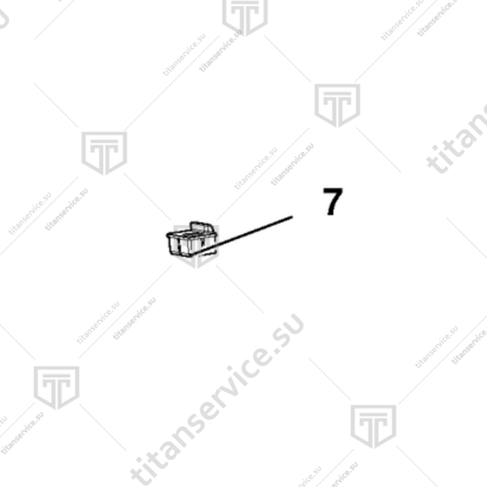 Втулка для шкафа пекарского Unox XBC 1005 E VM1170B0 - фото №1