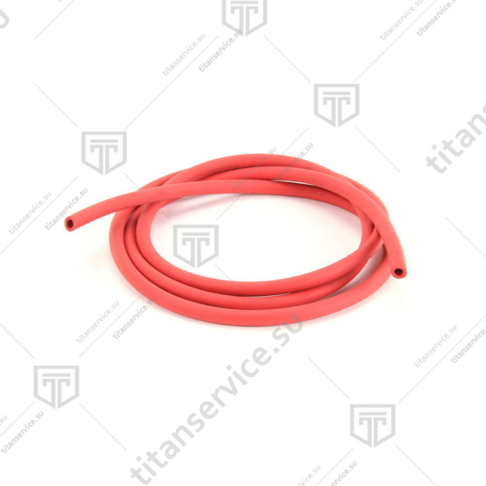 Трубка силиконовая d6x2 красная для пароконвектомата Rational CPC 61-202 2110.1030 - фото №2