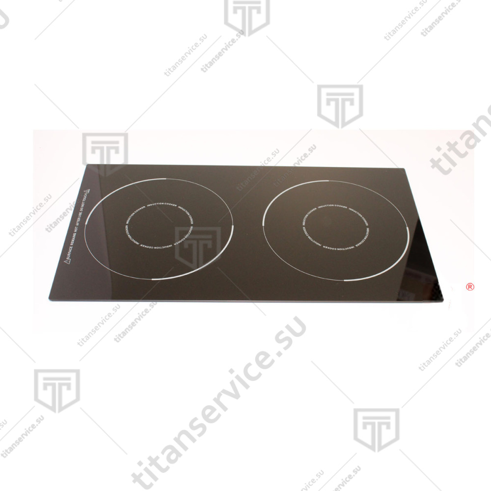Поверхность стеклокерамическая 560х310мм для плиты индукционной Indokor IN7000 D - фото №1