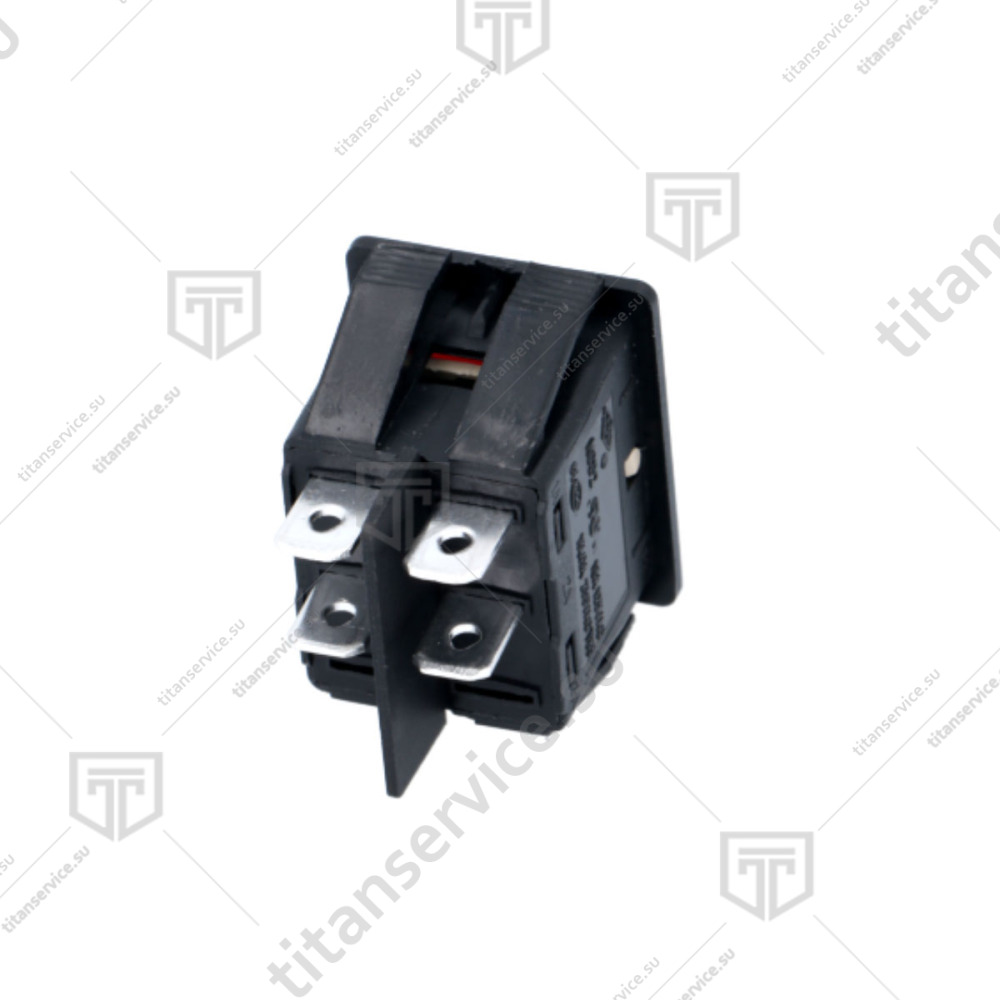 Выключатель двухполюсный красный 250V 16A для мясорубки Fama F2358 - фото №3