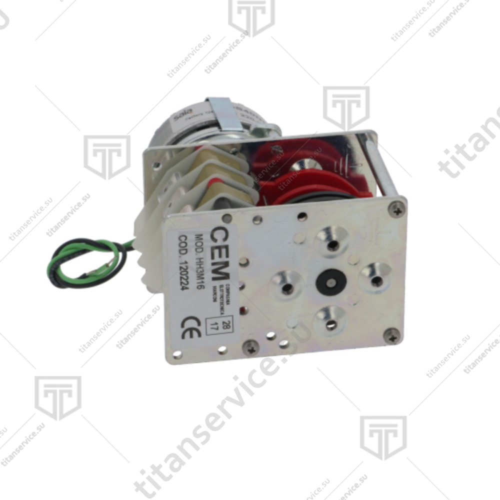 Таймер HH3M16 3 кулачка 60 секунд для стаканомоечной машины Comenda BC 25 120224 - фото №2