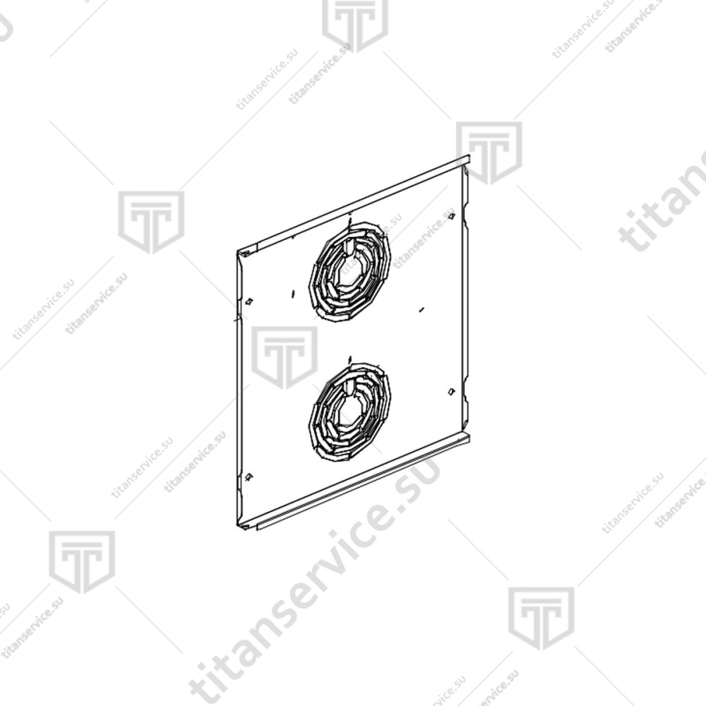 Защита вентиляторов печи конвекционной Unox XBC 605-3V 0G1399A - фото №1