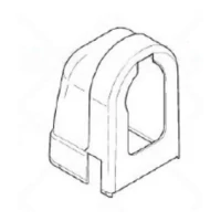 Корпус серый для измельчителя льда TRITON SIRMAN (IB4090702)