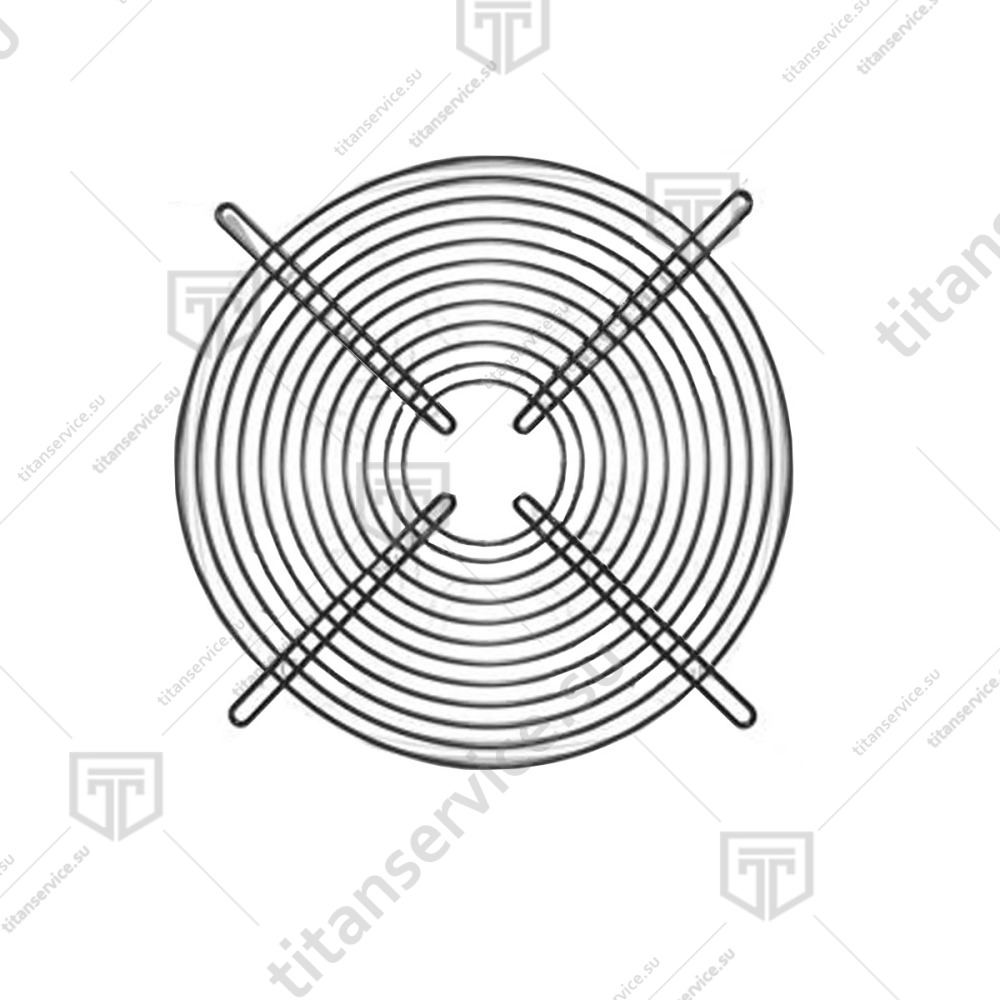 Решетка защитная для шкафа шоковой заморозки Apach Cook Line SH05 GRPV300AB5T - фото №1