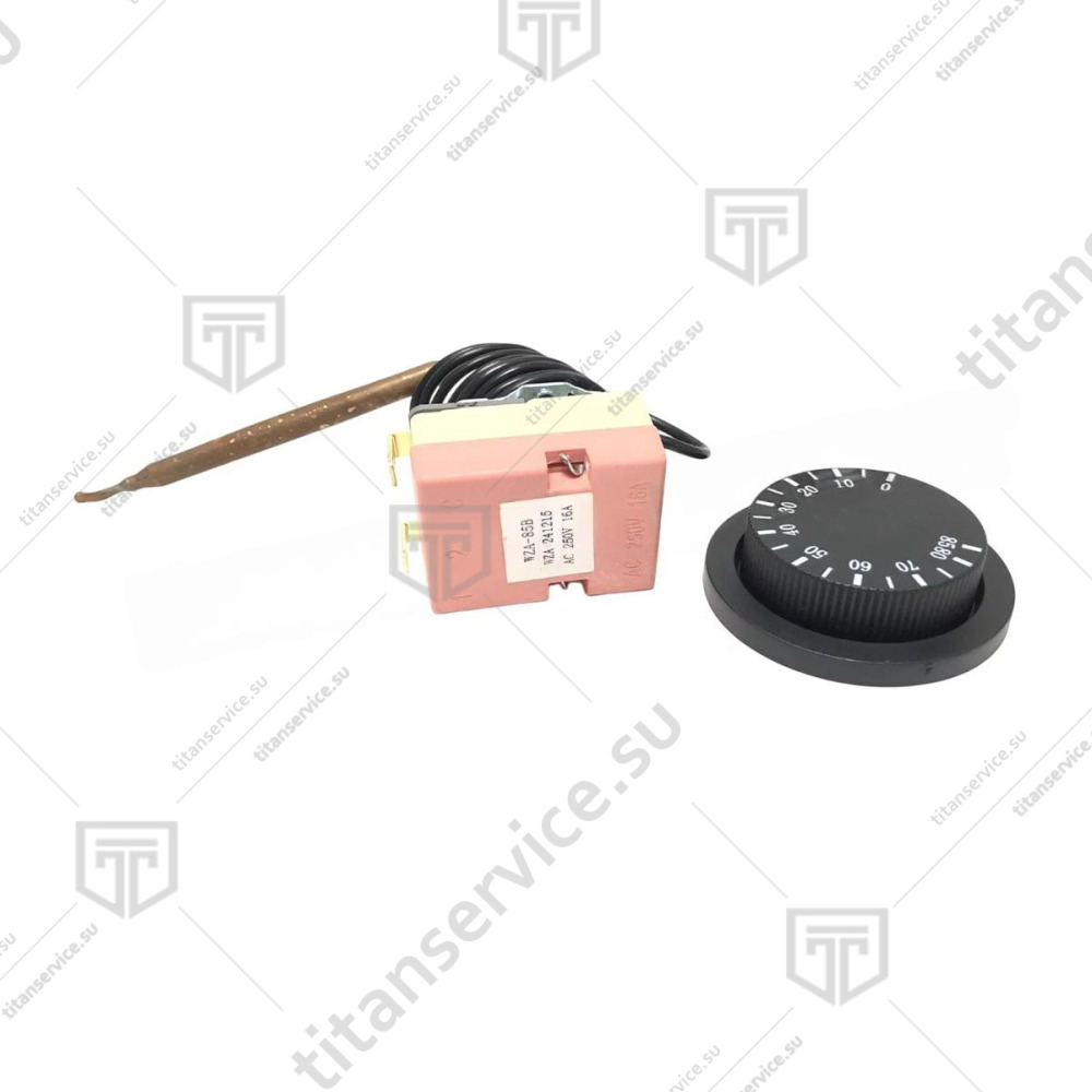 Терморегулятор WZA-85B от 30°С до 85°С 16A с ручкой - фото №2