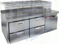 Морозильный стол HICOLD GN 22/BT LT SH