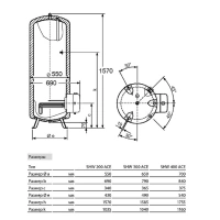 Водонагреватель накопительный напольный Stiebel Eltron SHW 300 ACE