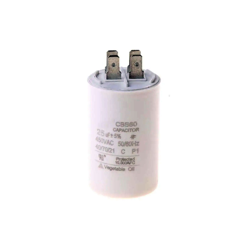 Конденсатор CBB60 25uF 450В для миксера планетарного Viatto B-30P без ГТД
