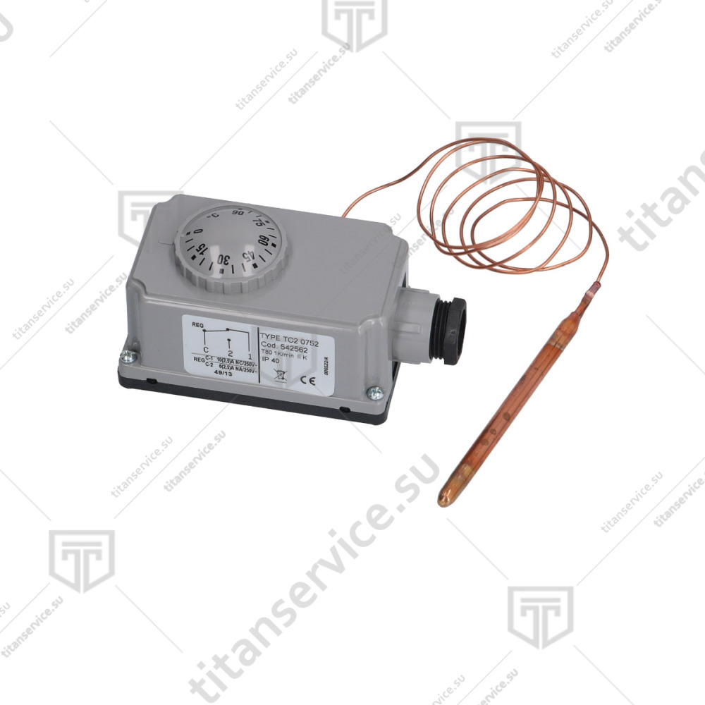 Термостат 0-90°C для посудомоечной машины Comenda AC/NG 120515 - фото №1