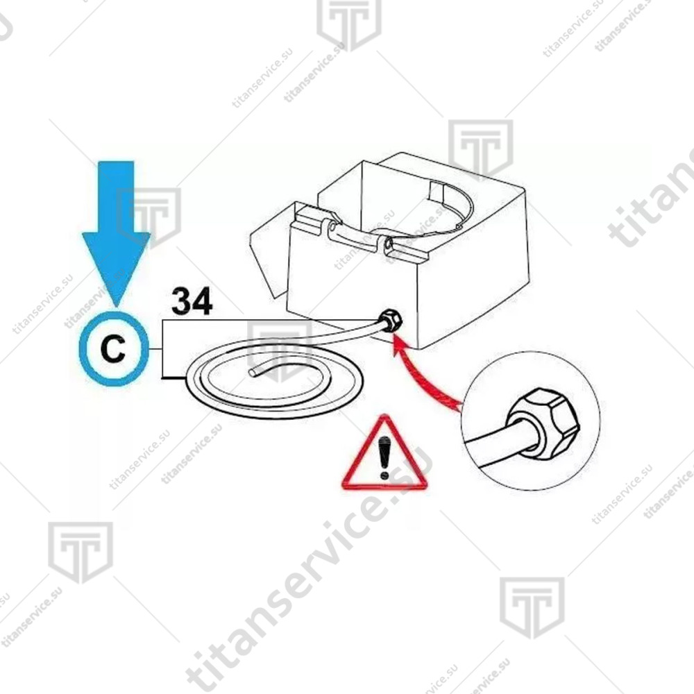 Кабель сетевой для овощерезки Robot Coupe CL52 D 39957 - фото №1