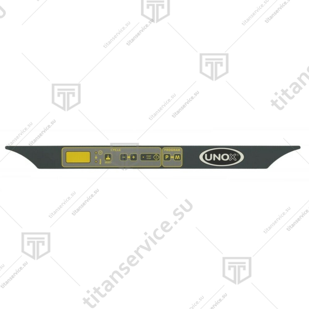 Комплект наклеек на панель управления LM 600 CLASSIC для конвекционной печи 	XFT UNOX KPE1245A - фото №1