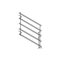 Направляющая левая для печи конвекционной Unox XV 401/500 GR045