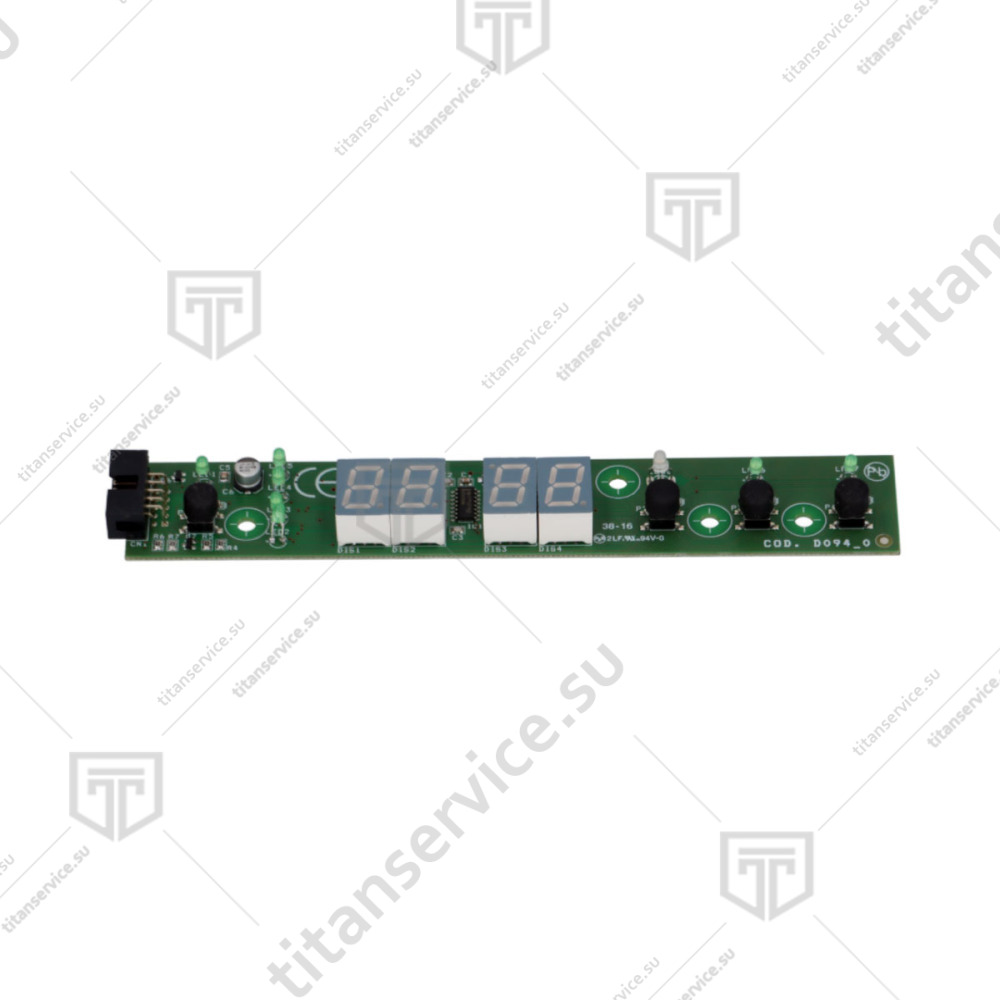 Плата управления с кнопками для посудомоечной машины Duhr DS/GS 50 50581 - фото №1