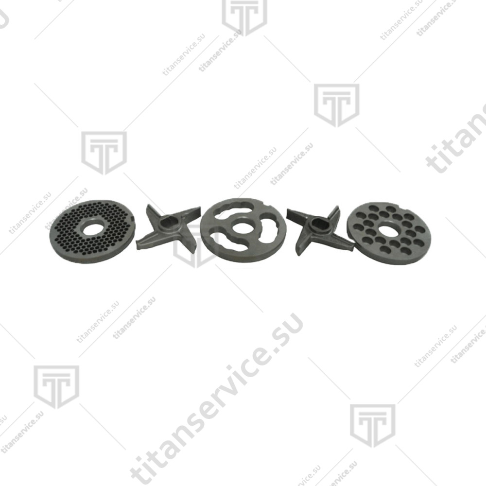 Комплект ножей 3мм для мясорубки KT LM-98 Unger - фото №1