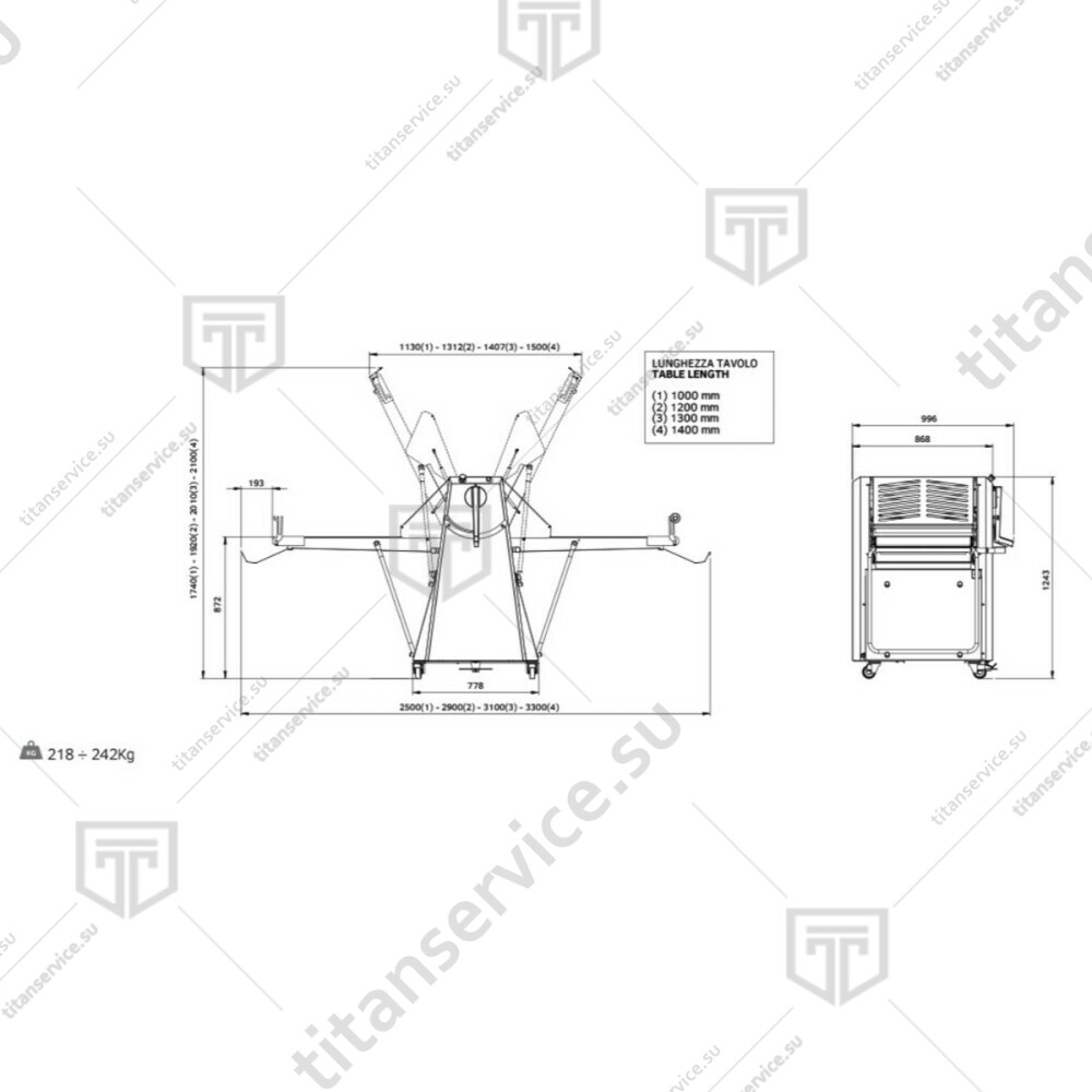 Тестораскатка ROLLMATIC R60/10 - фото №2