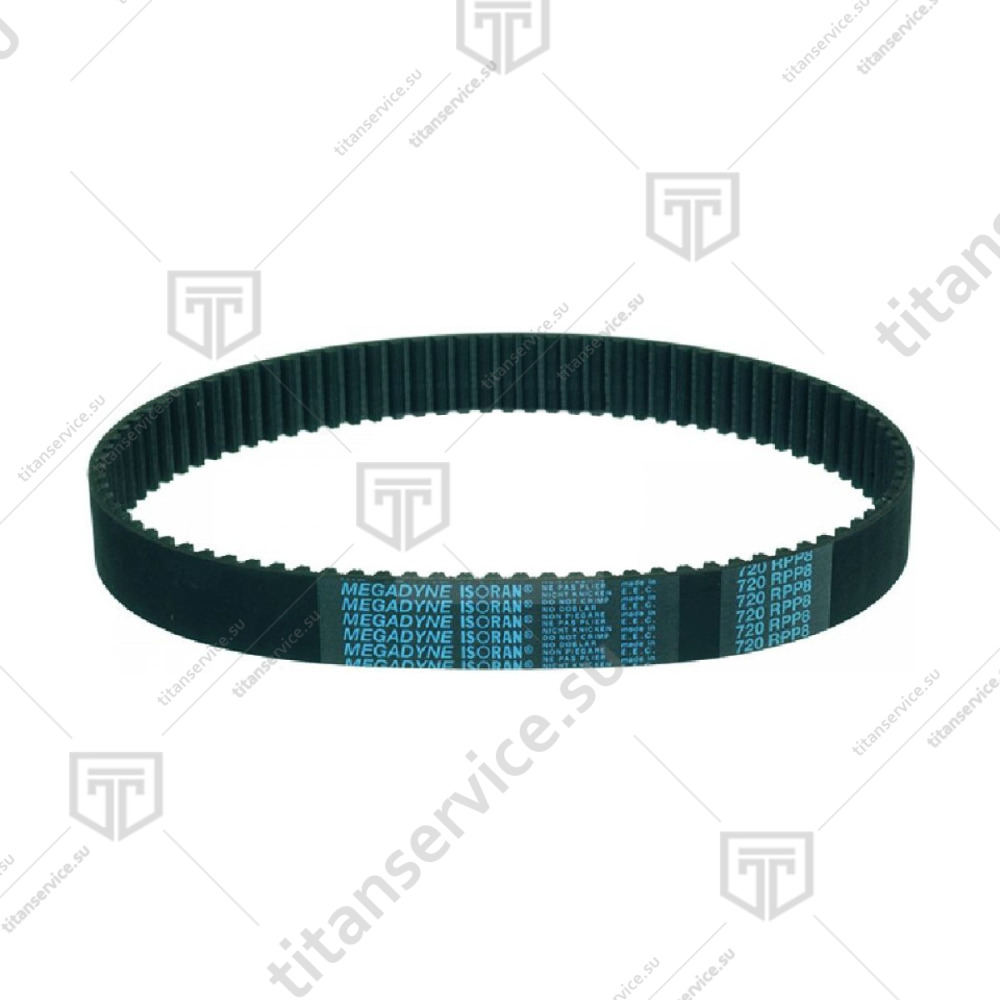 Ремень 720 RPP8 807 H29 для тестомеса спирального Sigma Tauro 35/40 12003909 - фото №1