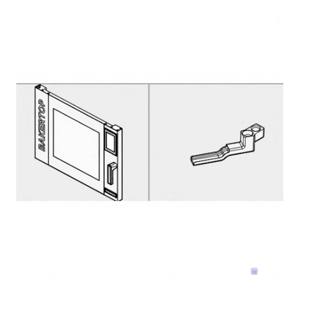 Комплект для перевешивания двери пароконвектомата Unox XEVC-1011-M XUC203