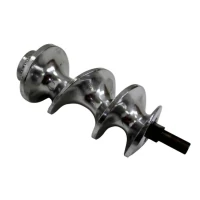 Шнек алюминиевый с валом для мясорубки SIRMAN TC12 MF2122PS