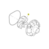 Крыльчатка помпы для котломоечной машины Apach Cook Line AK902 TT922RU 41991