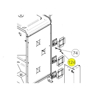 Уплотнение для датчика пароконвектомата Apach Cook Line AP10D
