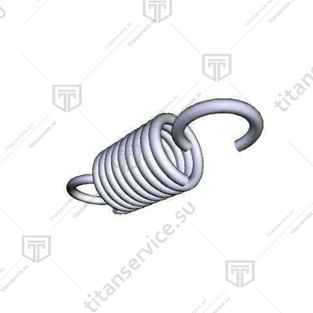 Тяговая пружина (10 штук) для печи конвекционной Unox XEFT-06EU-ELRV KML1006A - фото №2