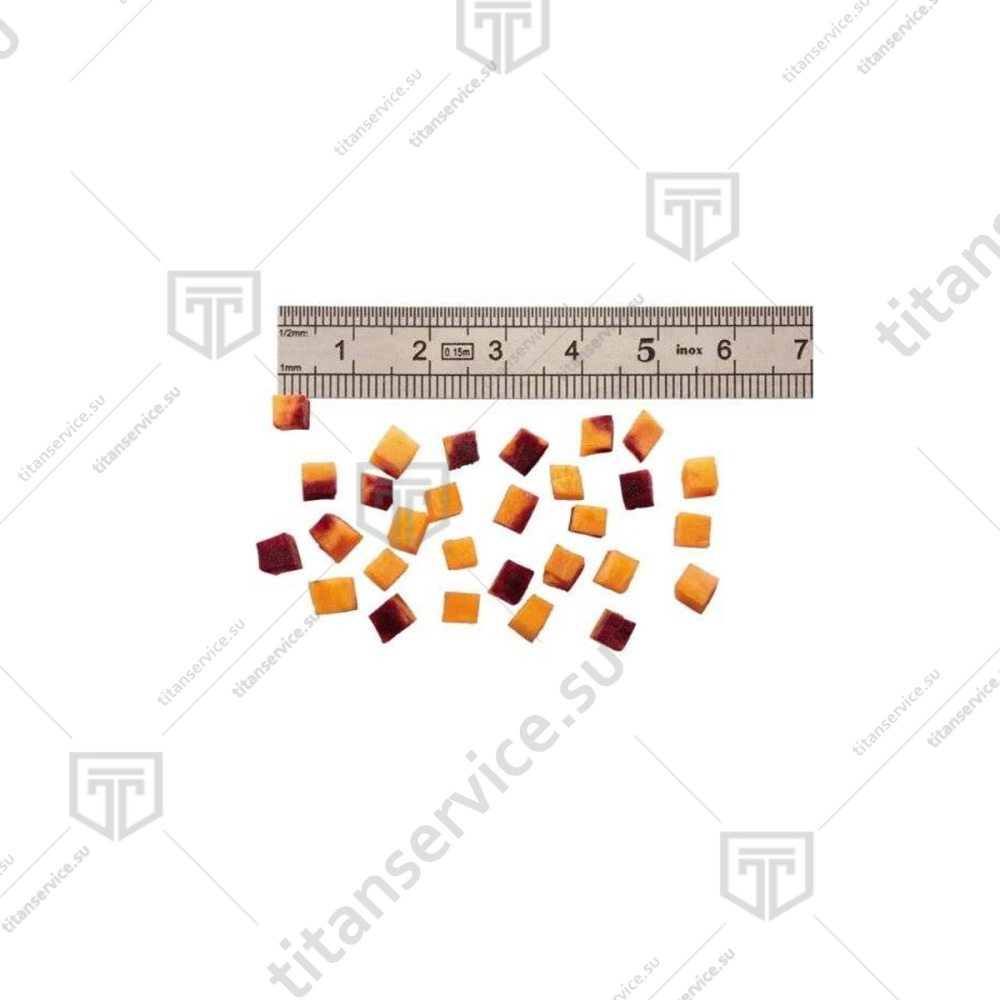 Диск кубики для овощерезки 4х4х4мм Robot Coupe CL50 Gourmet 28176W MINERAL+ брюнуаз - фото №3