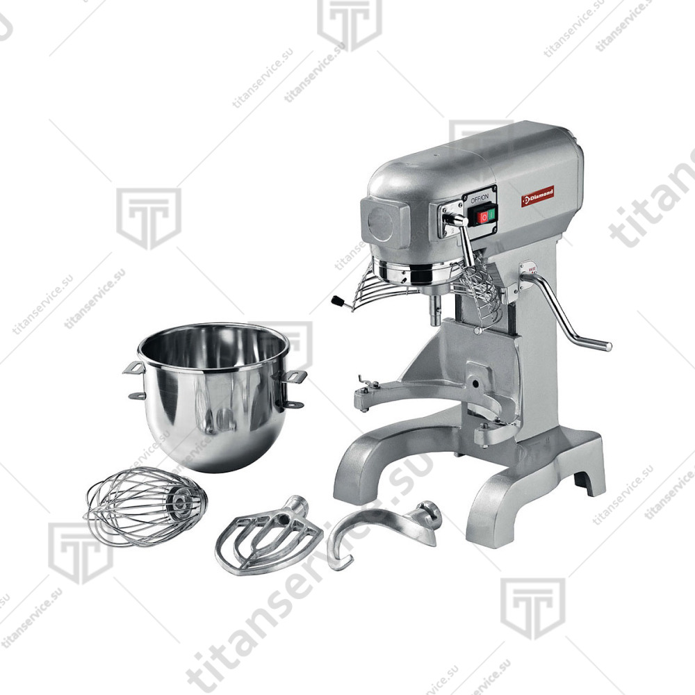 Миксер планетарный Sirman Plutone 10 CE - фото №2