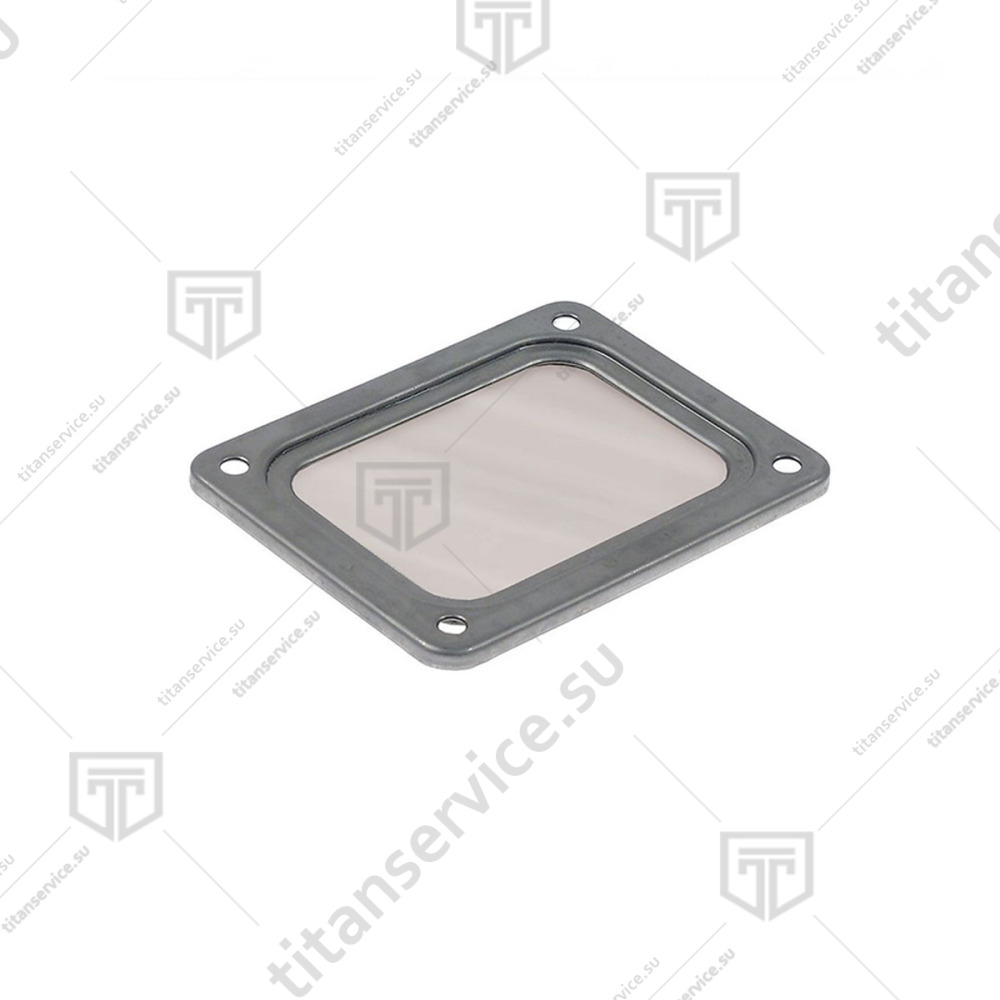 Стекло ламповое с рамкой и уплотнителем для пароконвектомата Rational CPC 61-202 8514.1034 - фото №1