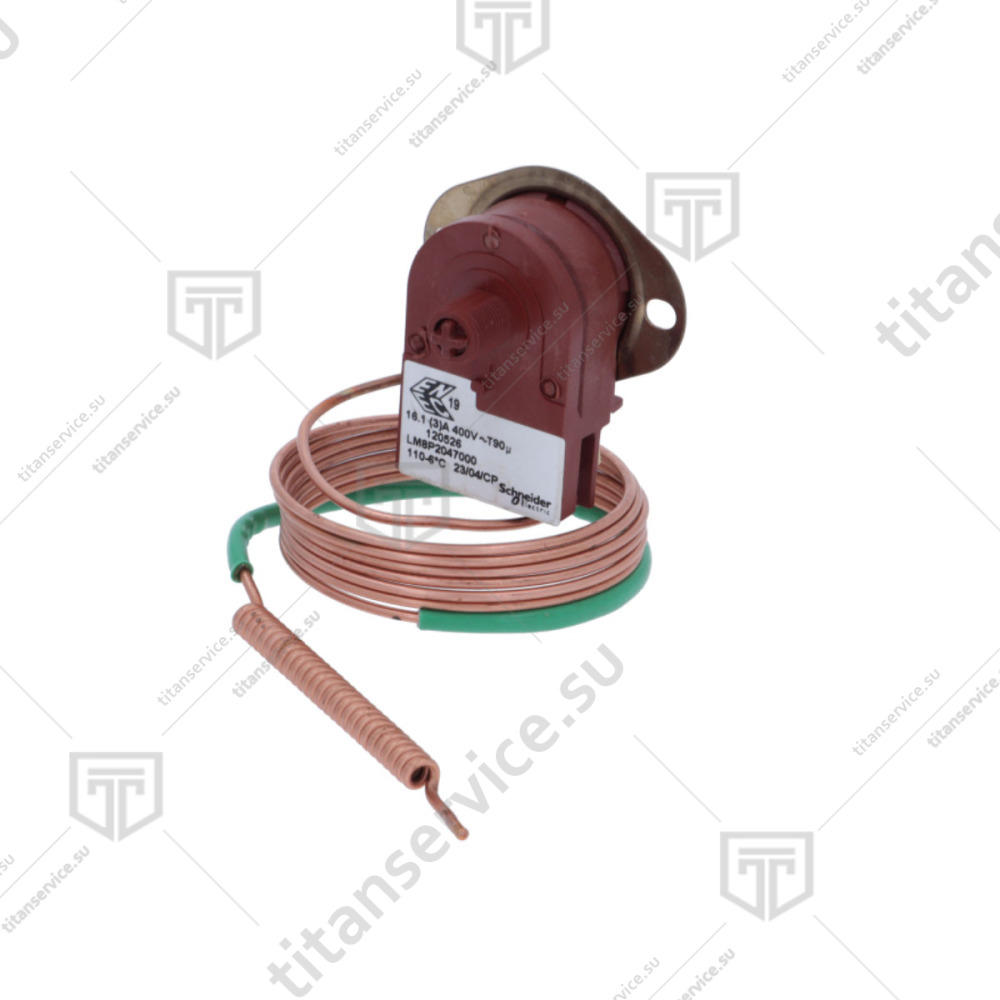 Термостат защитный однофазный 110°С  LM8P2047 для посудомоечной машины Comenda FC53 120526 - фото №2